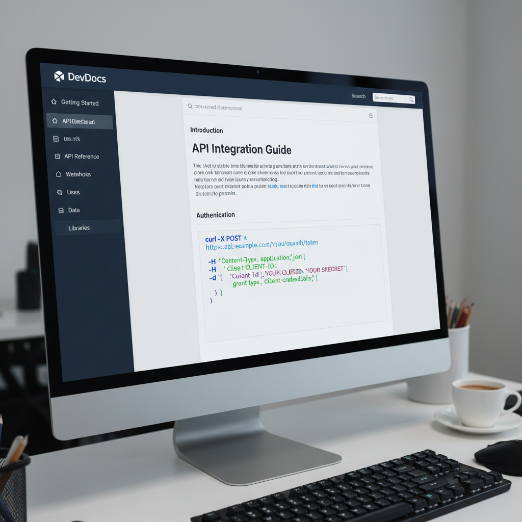 Developer Documentation Portal Generated from GitHub Markdown
