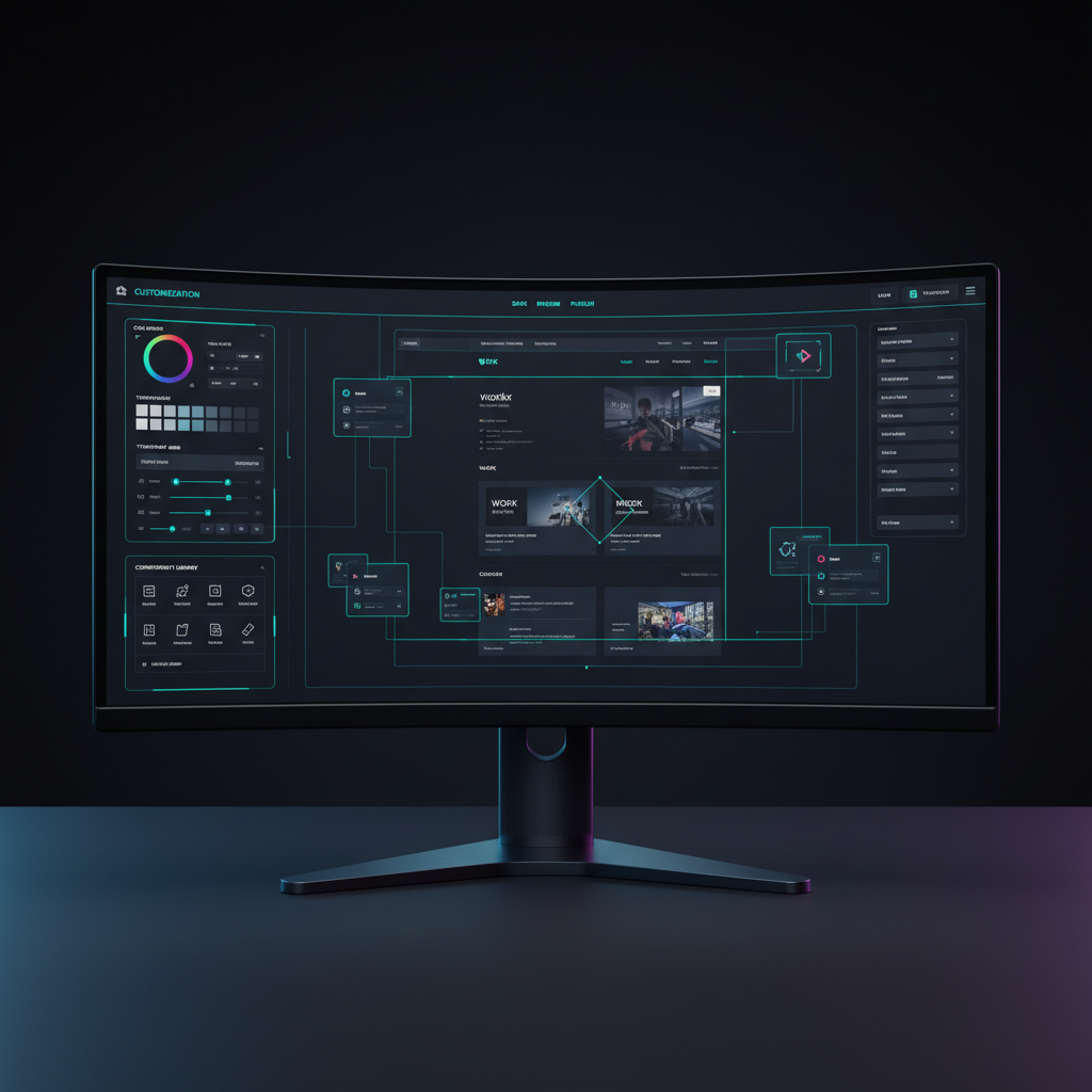 Custom Website Redesign Custom Design Tokens System
