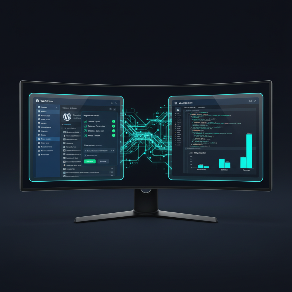 WordPress to AI Website Redesign Migration Dashboard
